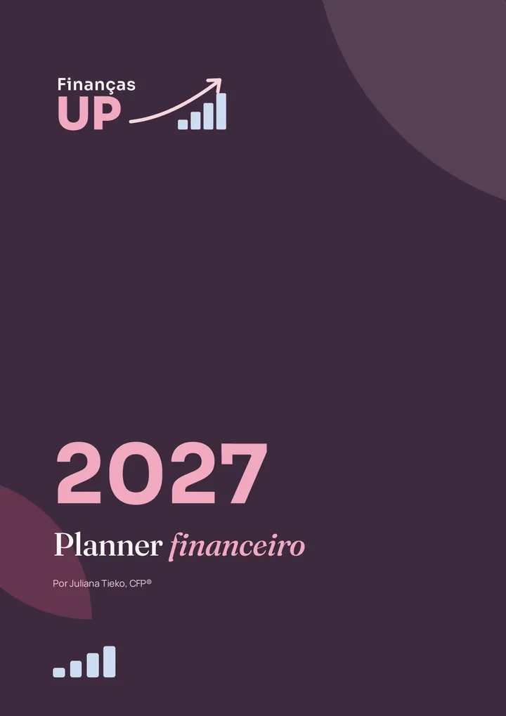 Capa do Planner Financeiro UP 2027